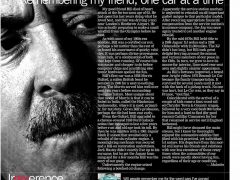 Remembering my friend, one car at a time</br>Jan 4, 2016 Remembering my friend, one car at a time</br>Jan 4, 2016