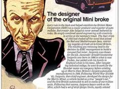 Sir Alec Issigonis</br>Legends May 23, 2016 Sir Alec Issigonis</br>Legends May 23, 2016