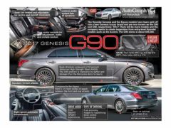 2017 Genesis G90</br>AutoGraph August 22, 2016 2017 Genesis G90</br>AutoGraph August 22, 2016