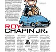 Profiles, Roy Chapin Jr.</br>September 5, 2016 Profiles, Roy Chapin Jr.</br>September 5, 2016