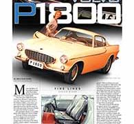 Fine Lines: Volvo P1800</br>Fine Lines January 9, 2017 Fine Lines: Volvo P1800</br>Fine Lines January 9, 2017