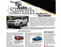 The Auto Sleuth</br>January 2, 2017 The Auto Sleuth</br>January 2, 2017