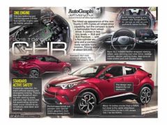 2018 Toyota C-HR</br>AutoGraph March 6, 2017 2018 Toyota C-HR</br>AutoGraph March 6, 2017