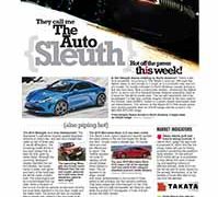 The Auto Sleuth</br>February 13, 2017 The Auto Sleuth</br>February 13, 2017