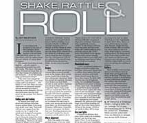 Shake, rattle and roll</br>AutoKnow May 1, 2017 Shake, rattle and roll</br>AutoKnow May 1, 2017