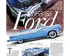 Fine Lines: 1955-’56 Ford</br>Fine Lines December 18, 2017 Fine Lines: 1955-’56 Ford</br>Fine Lines December 18, 2017