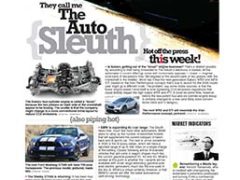 The Auto Sleuth</br>January 22, 2018 The Auto Sleuth</br>January 22, 2018