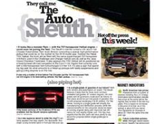 The Auto Sleuth</br>April 9, 2018 The Auto Sleuth</br>April 9, 2018
