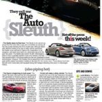 The Auto Sleuth</br>August 27, 2018 The Auto Sleuth</br>August 27, 2018