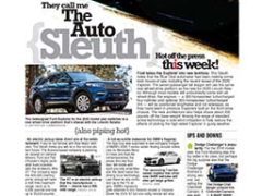The Auto Sleuth</br>January 15, 2019 The Auto Sleuth</br>January 15, 2019