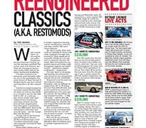 When you love the look of 50-year-old cars, but not the 50-year-old technology that comes with them</br>The Octane Lounge October 22, 2018 When you love the look of 50-year-old cars, but not the 50-year-old technology that comes with them</br>The Octane Lounge October 22, 2018