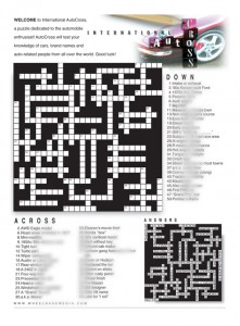 Crossword