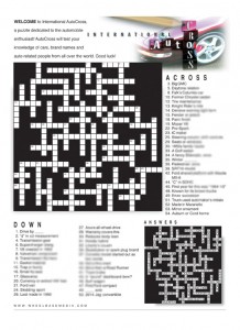 Crossword