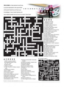 Crossword