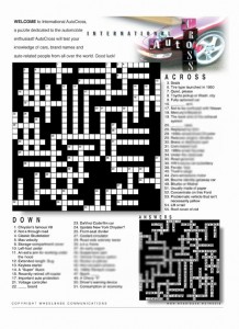 Crossword