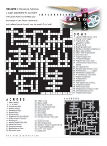 Crossword