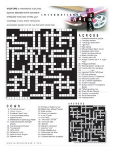 Crossword