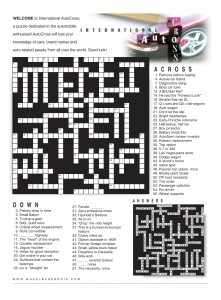 Crossword