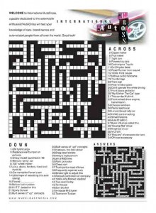 Crossword