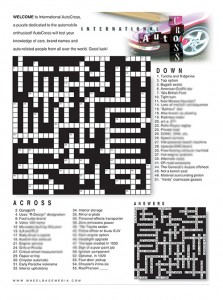 Crossword