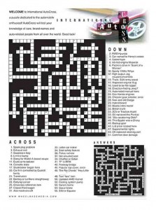 Crossword