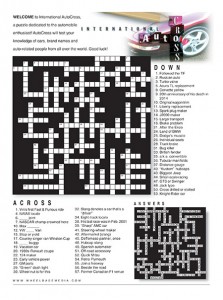 Crossword