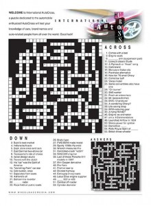 Crossword