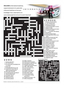 Crossword