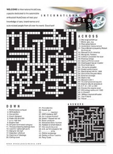 Crossword