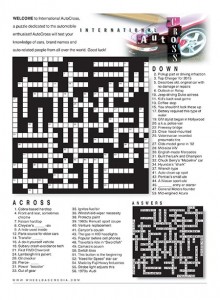 Crossword