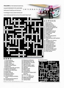 Crossword