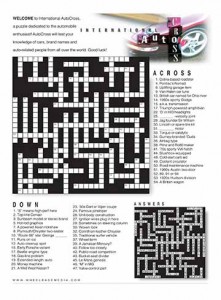 Crossword