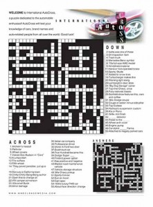 Crossword